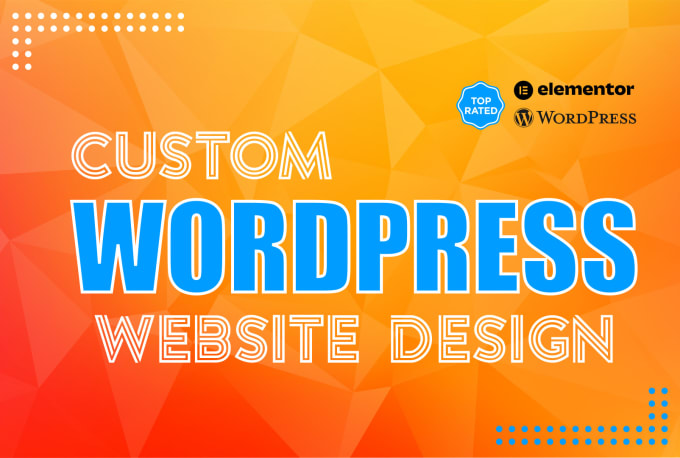 You will get a fully customized website